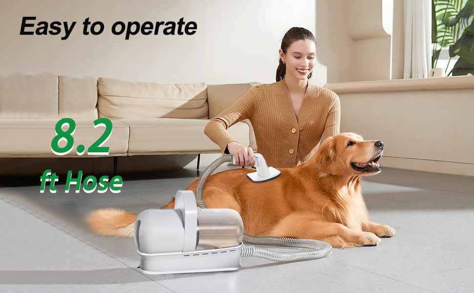 Complete Pet Grooming Kit for Heavy Shedding Dogs - Vacuum - Purrfect Pet Haven