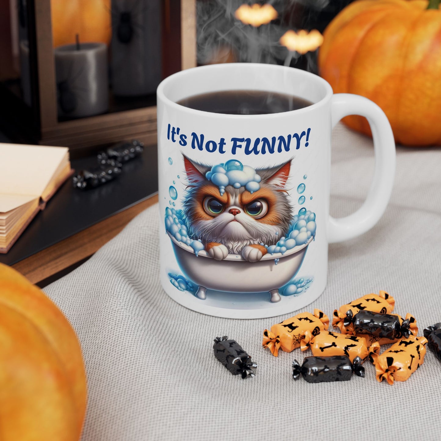 Funny Cat Ceramic Mug - Perfect Gift for Cat Lovers | Purrfect Pet Haven