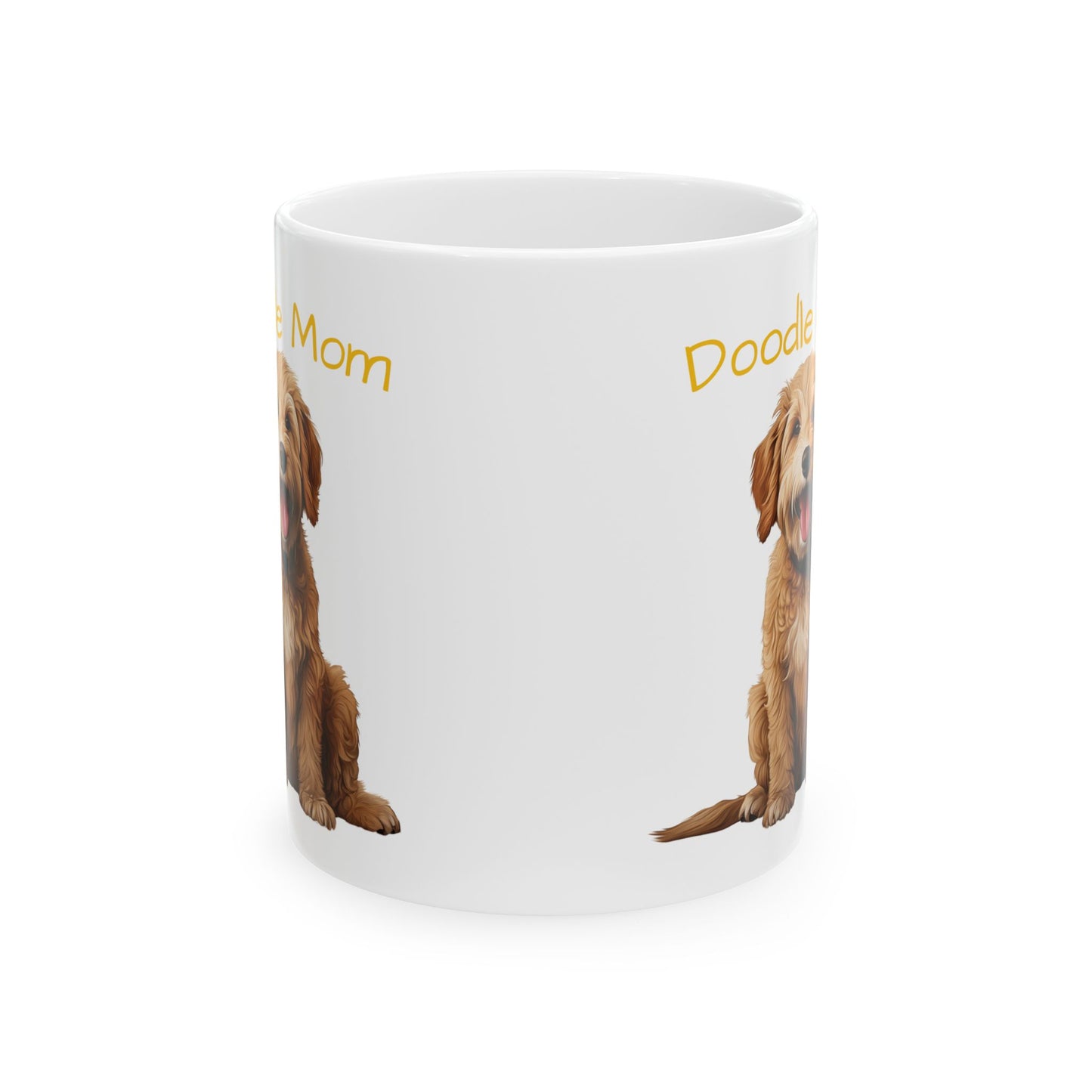 Doodle Dog Mom Ceramic Mug - Perfect Gift for Pet Lovers