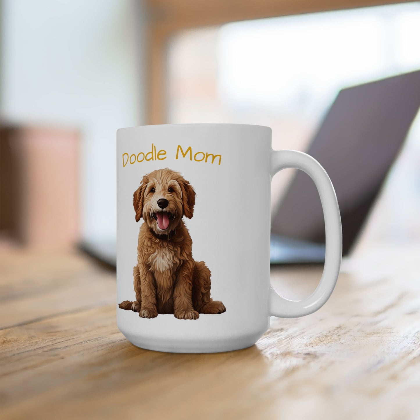 Doodle Dog Mom Ceramic Mug - Perfect Gift for Pet Lovers