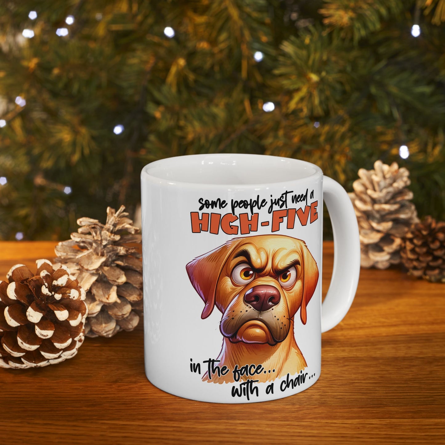 Humorous Dog Lover Ceramic Mug - Perfect Gift for Pet Owners | Purrfect Pet Haven