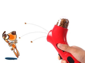 Pet Treat Food Catapult Funny Feeder Dog Toy