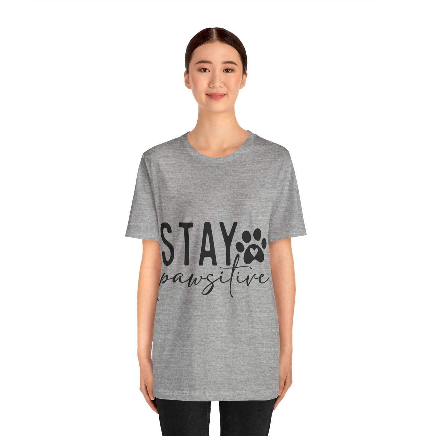 Stay Pawsitive Unisex Tee
