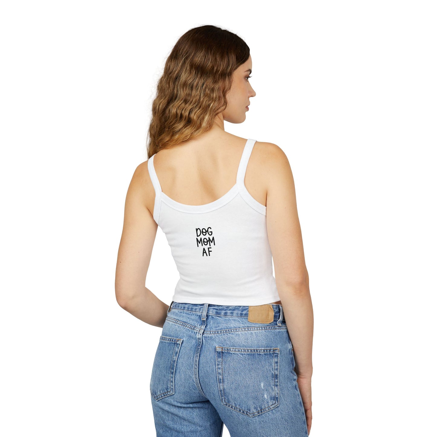 Fur Mama Spaghetti Strap Tank Top - Perfect for Dog Moms