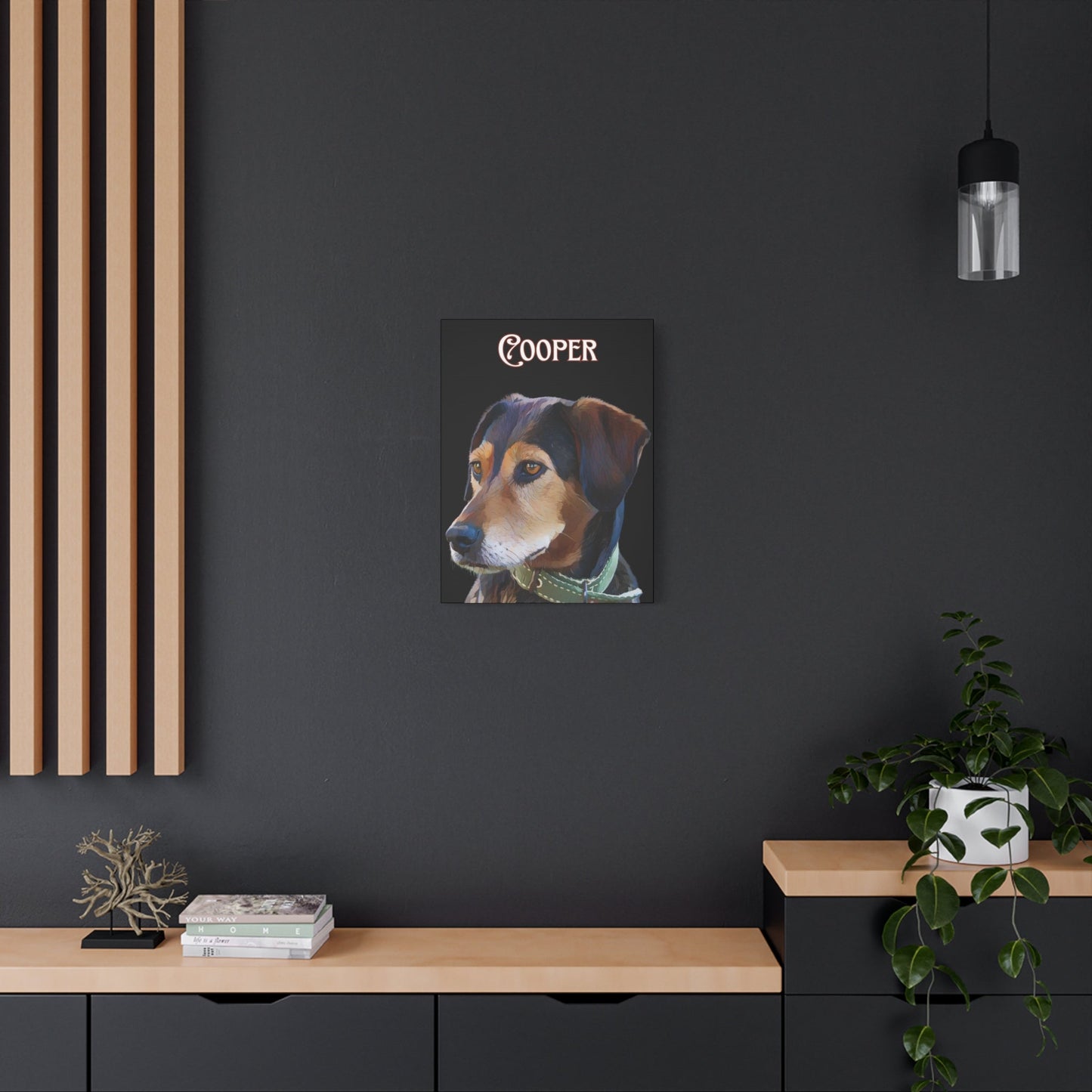 Custom Portrait Cartoon Photo Canvas Print Matte Canvas - Upload Your Photo | Purrfect Pet Haven