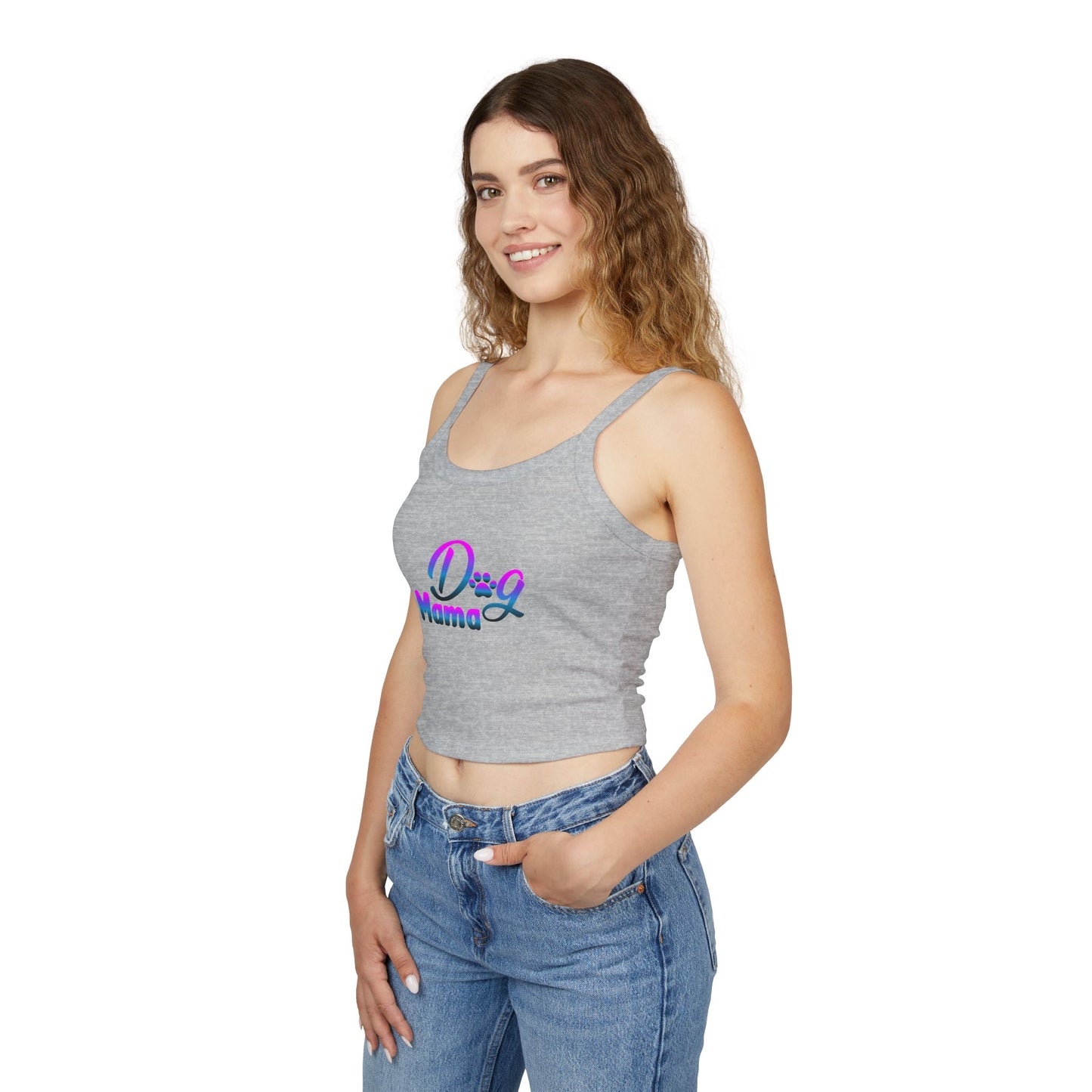 Dog Mama - Spaghetti Strap Tank Top