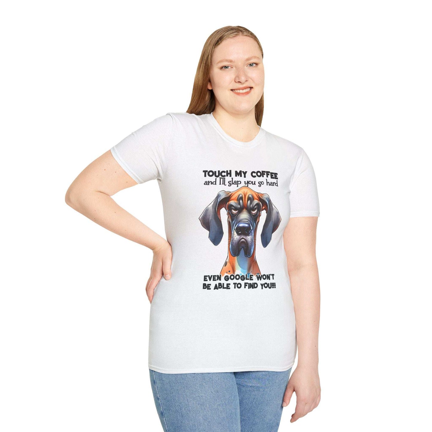Funny Dog Coffee Lover T-Shirt - Hilarious Pet Parent Humor Tee - Purrfect Pet Haven