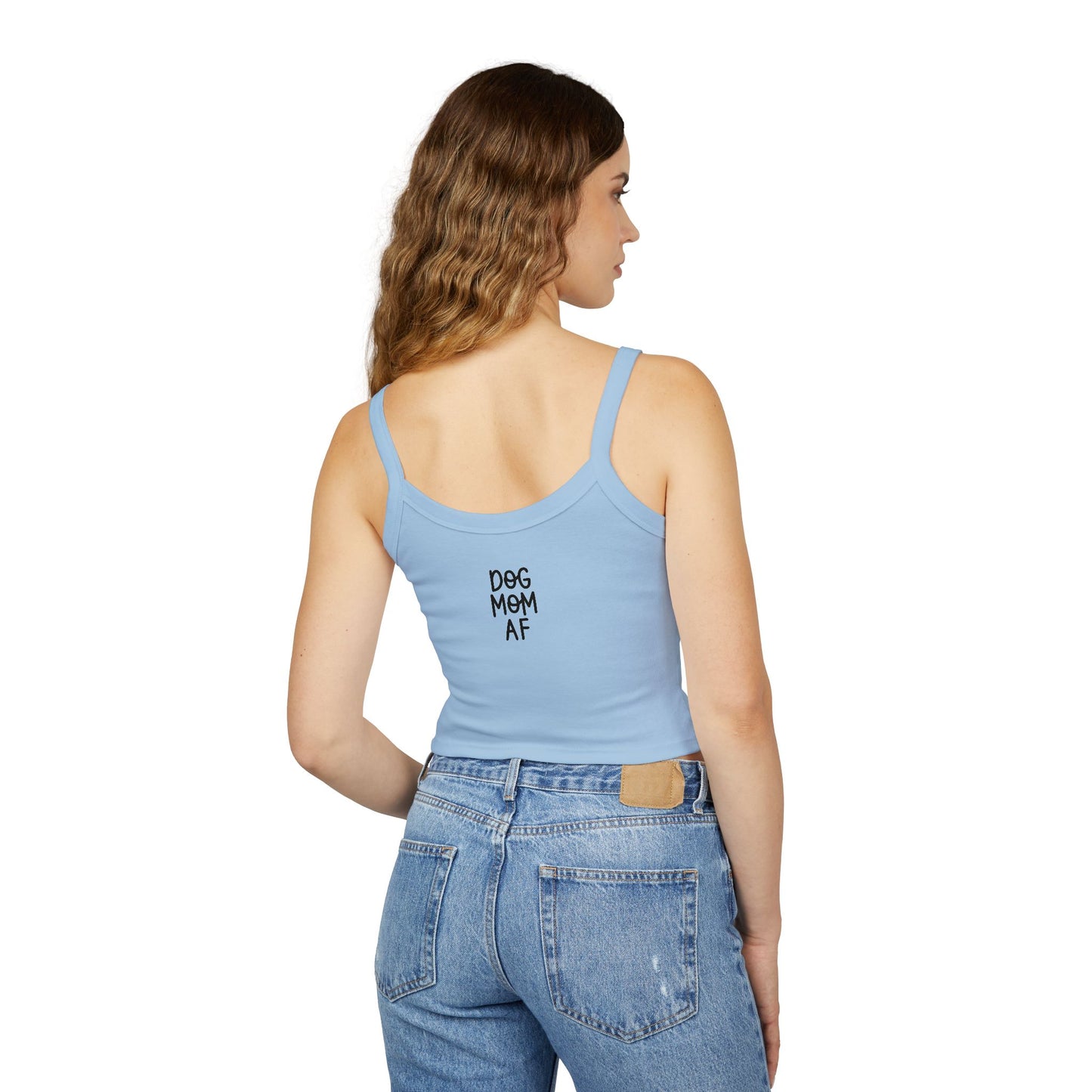 Fur Mama Spaghetti Strap Tank Top - Perfect for Dog Moms