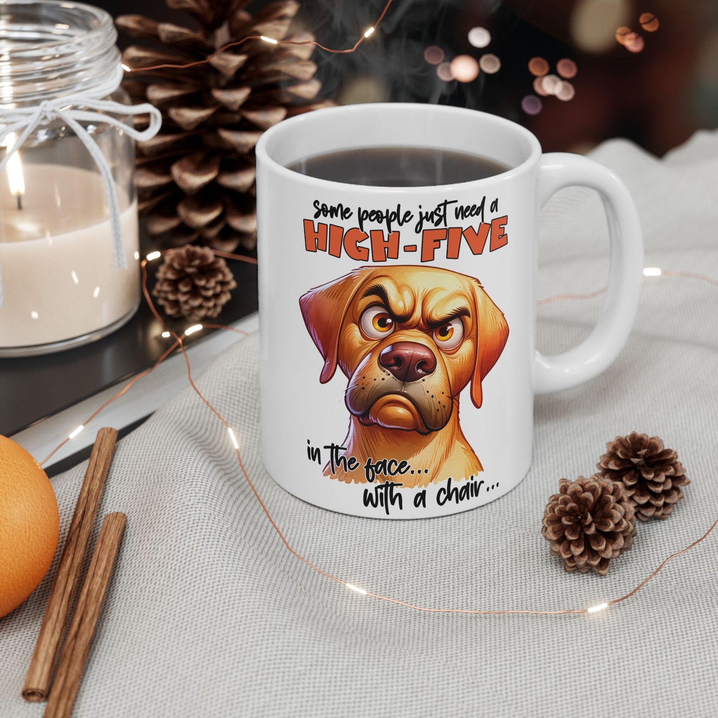 Humorous Dog Lover Ceramic Mug - Perfect Gift for Pet Owners | Purrfect Pet Haven