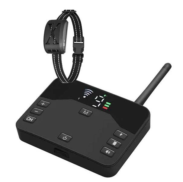 Wireless Dog Fence - Electric Boundary System With Waterproof Collar - Purrfect Pet Haven