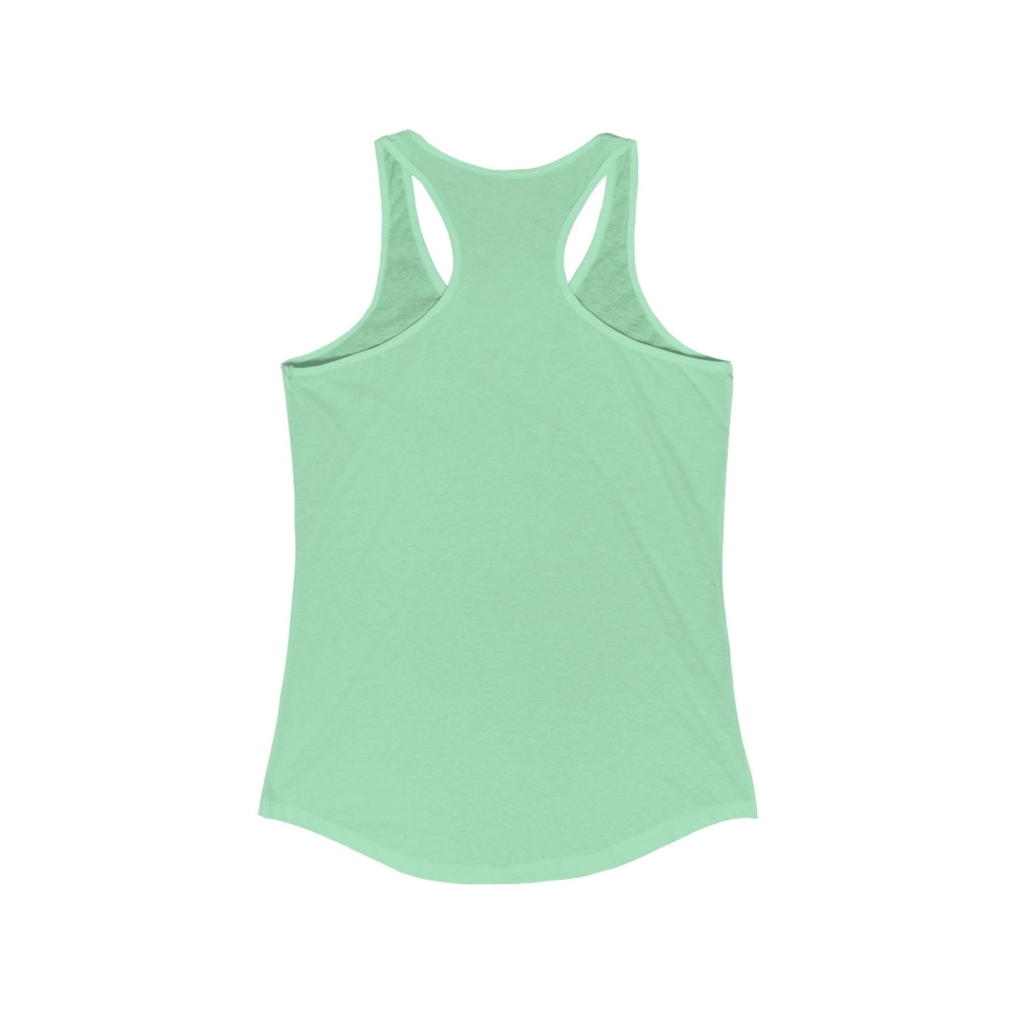 Whimsical Cat Moon Racerback Tank Top for Women | Purrfect Pet Haven
