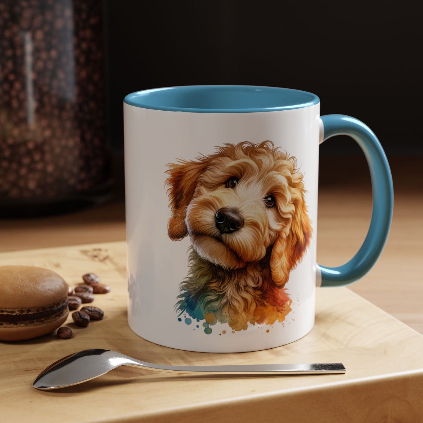 Cute Dog-Themed Accent Coffee Mug - Perfect for Animal Lovers | Purrfect Pet Haven