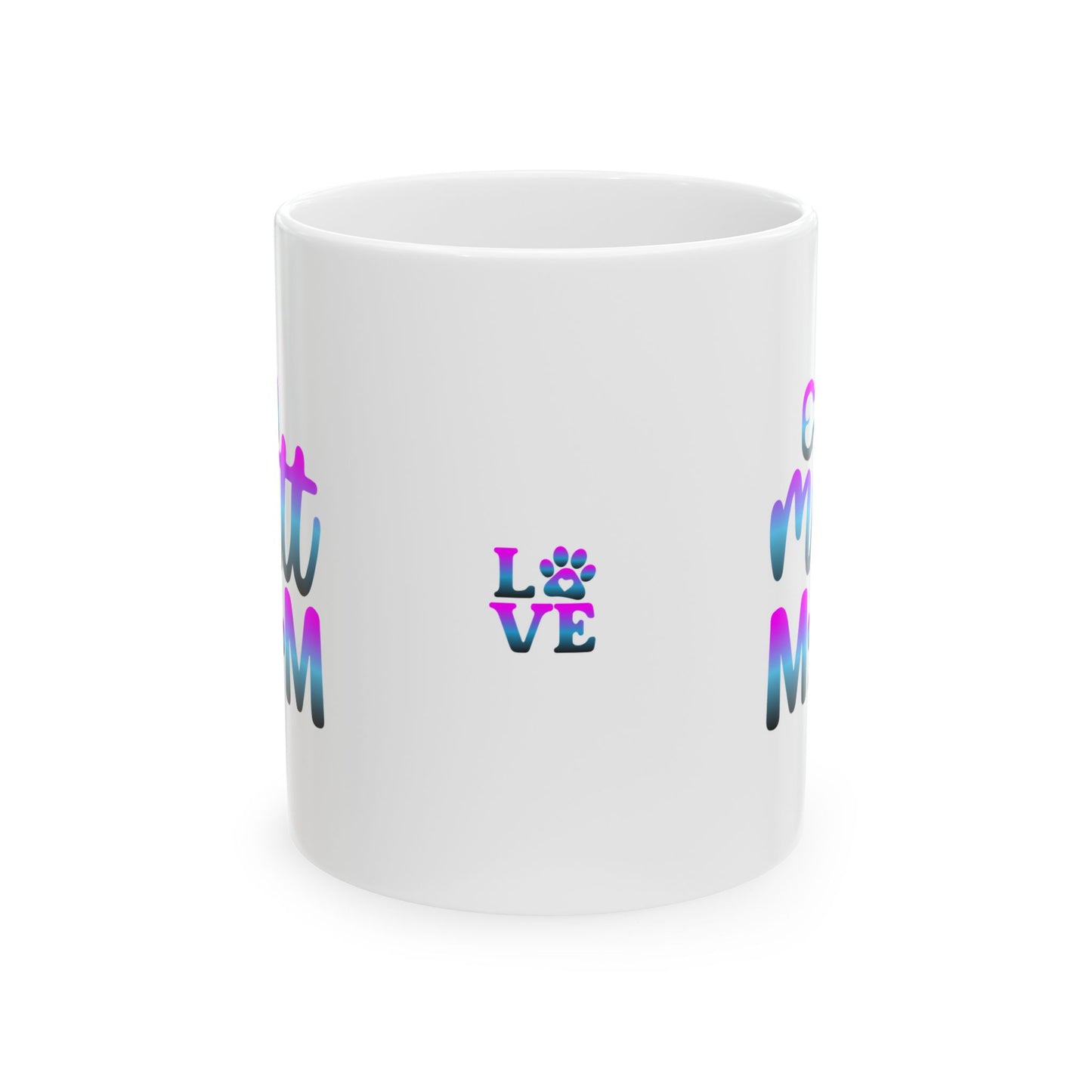 Cute Mutt Mom Ceramic Mug - Ideal Gift for Animal Lovers