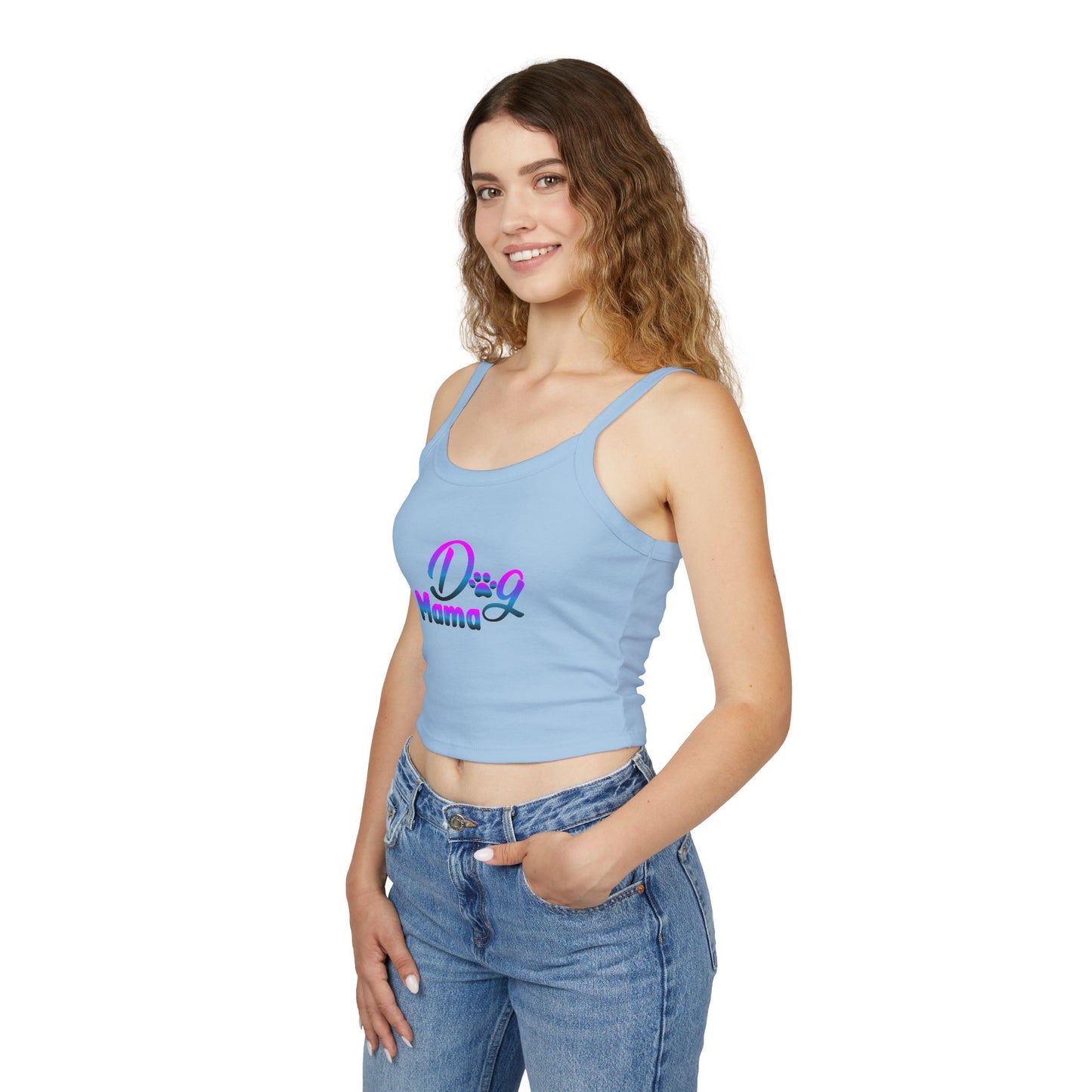 Dog Mama - Spaghetti Strap Tank Top