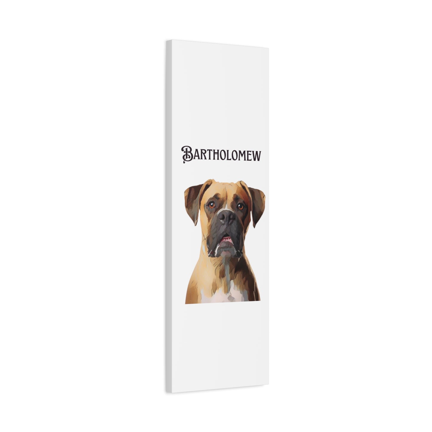 PAW-sonalized White Canvas Print | Upload Photo~Choose size | Purrfect Pet Haven