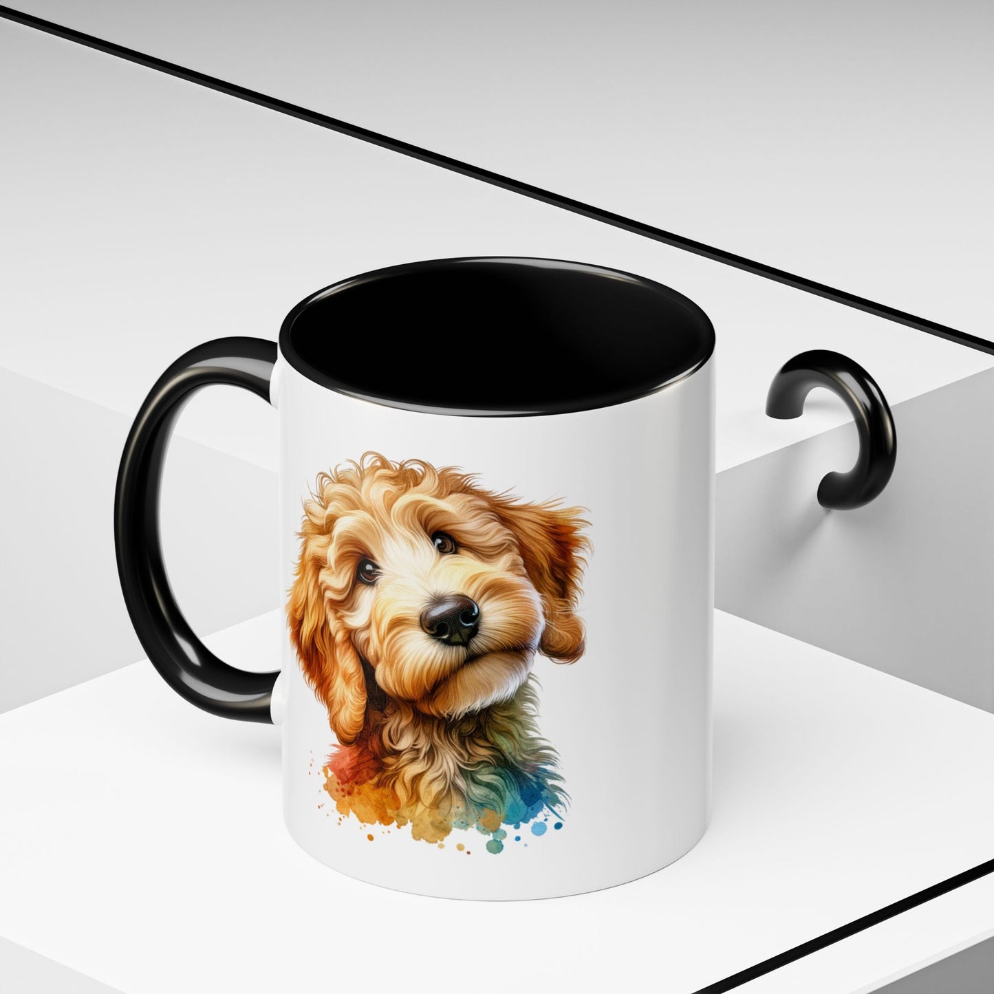 Cute Dog-Themed Accent Coffee Mug - Perfect for Animal Lovers | Purrfect Pet Haven