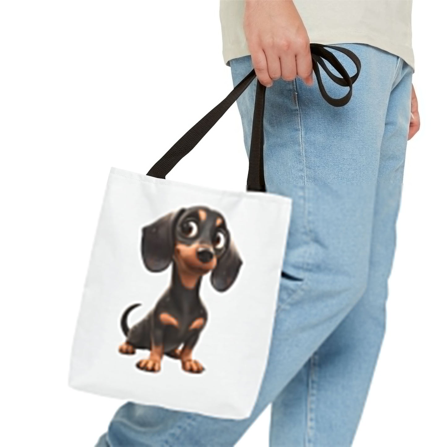Cute Dachshund Tote Bag | Adorable Dog Lover Accessory | Purrfect Pet Haven