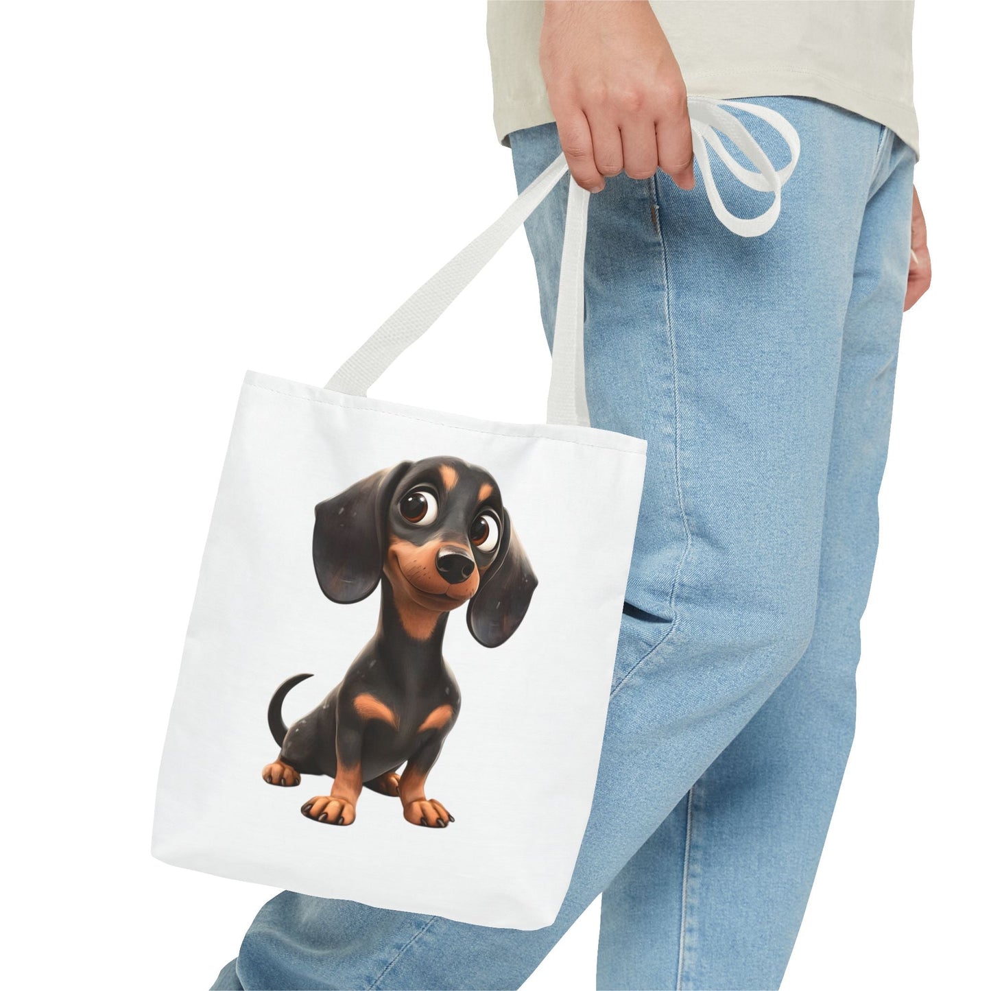 Cute Dachshund Tote Bag | Adorable Dog Lover Accessory | Purrfect Pet Haven