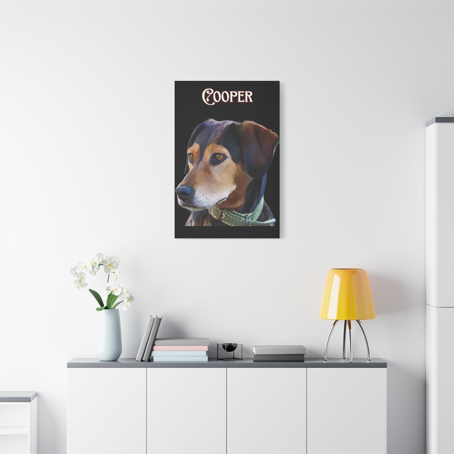 Custom Portrait Cartoon Photo Canvas Print Matte Canvas - Upload Your Photo | Purrfect Pet Haven