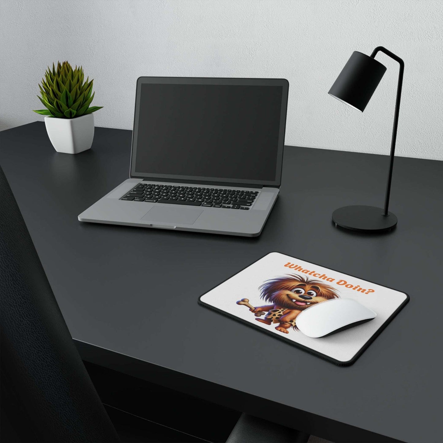 Whatcha Doin'? Non-Slip Gaming Mouse Pad - Fun & Functional Desk Accessory for Gamers - Purrfect Pet Haven