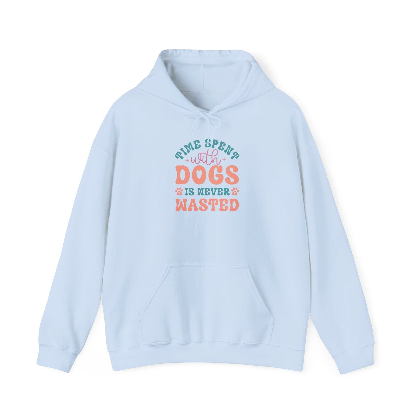 Time Spent with Dogs Hoodie - Perfect for Dog Lovers | Purrfect Pet Haven