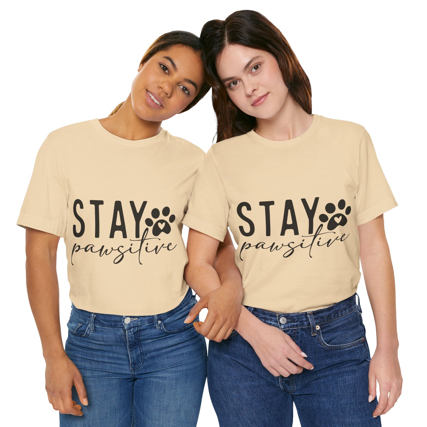 Stay Pawsitive Unisex Tee