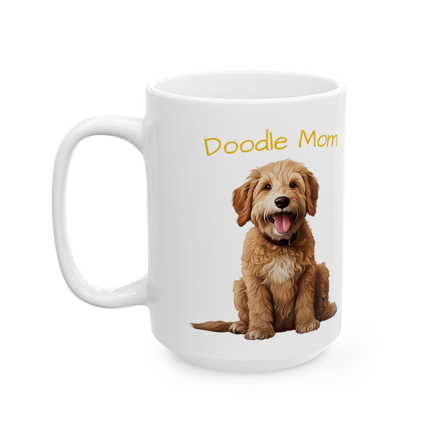 Doodle Dog Mom Ceramic Mug - Perfect Gift for Pet Lovers