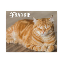 Personalized Landscape Photo Canvas Wall Art - Stretch Framed Print for Pet Lovers