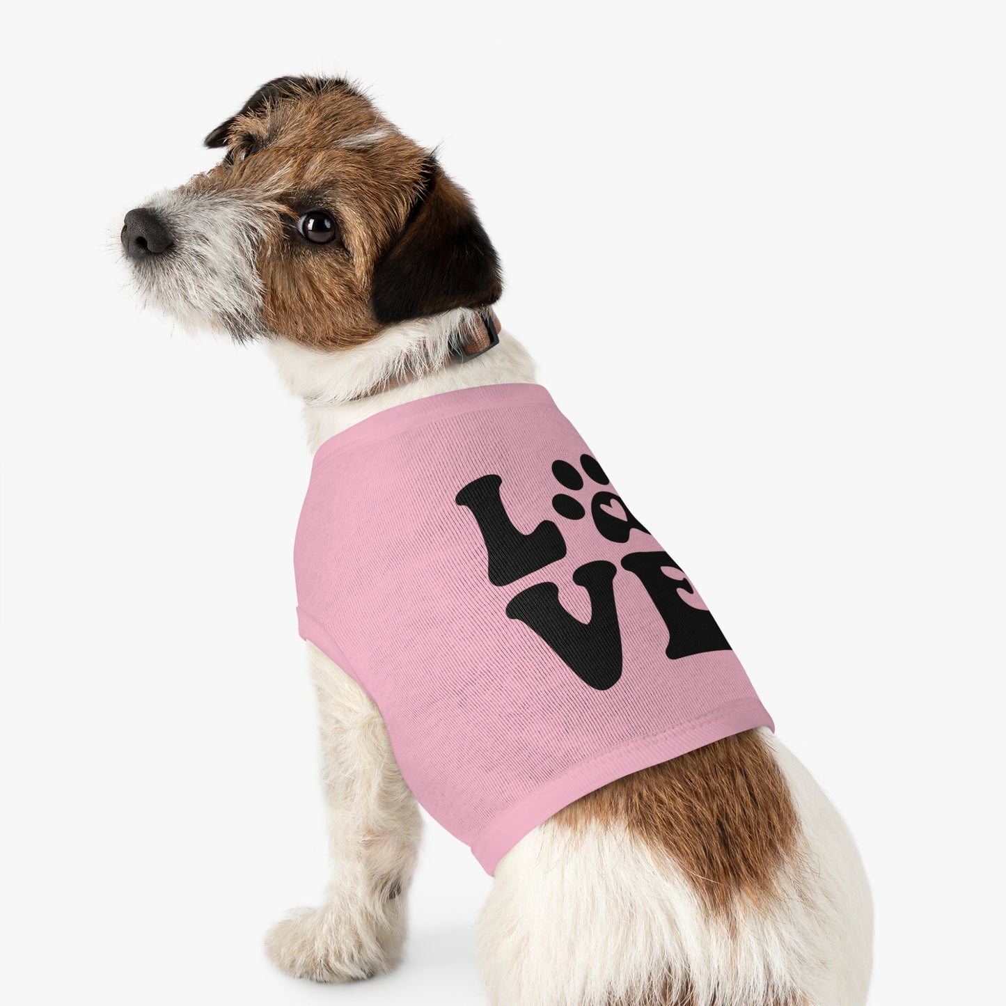 Cute Pet Tank Top - 'Love' Design for Dogs and Cats