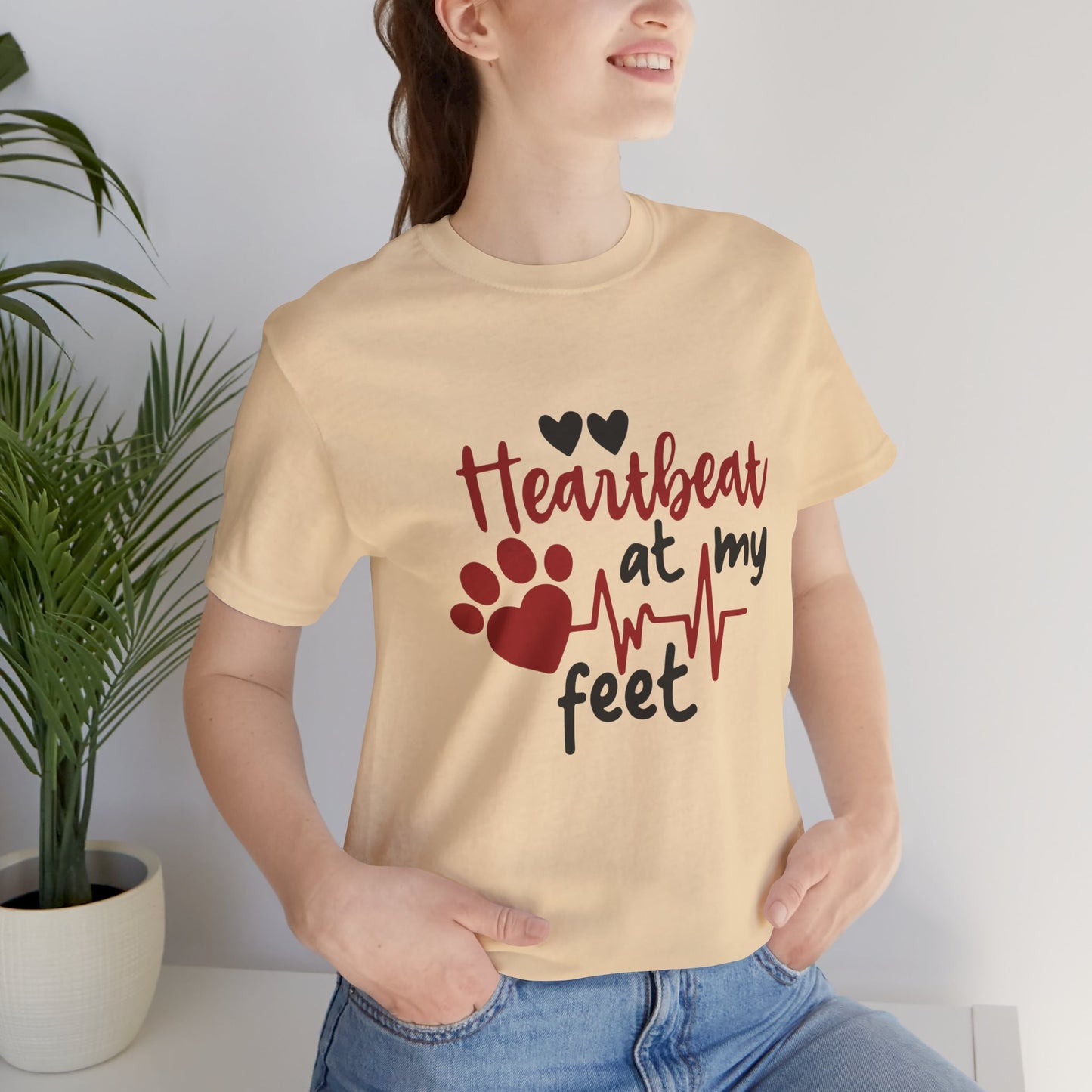 Heartbeat at my Feet - Unisex Tee