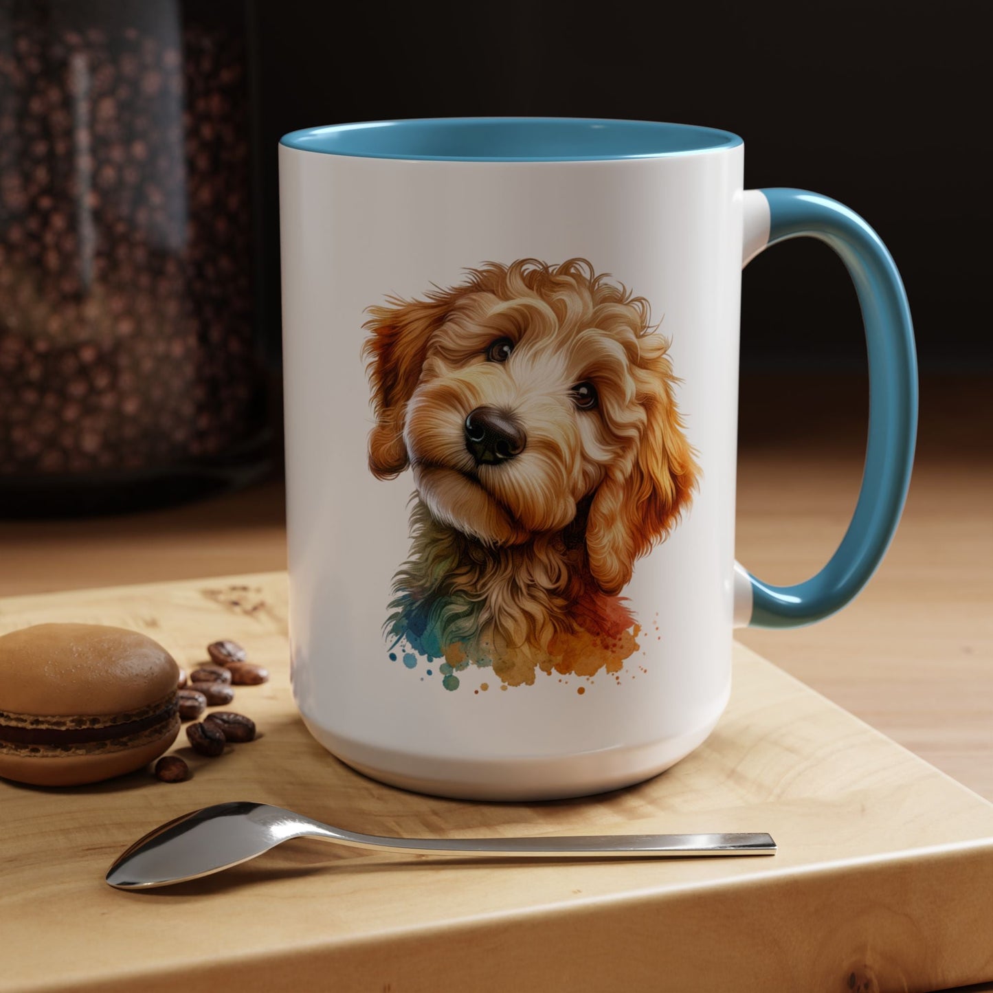 Cute Dog-Themed Accent Coffee Mug - Perfect for Animal Lovers | Purrfect Pet Haven