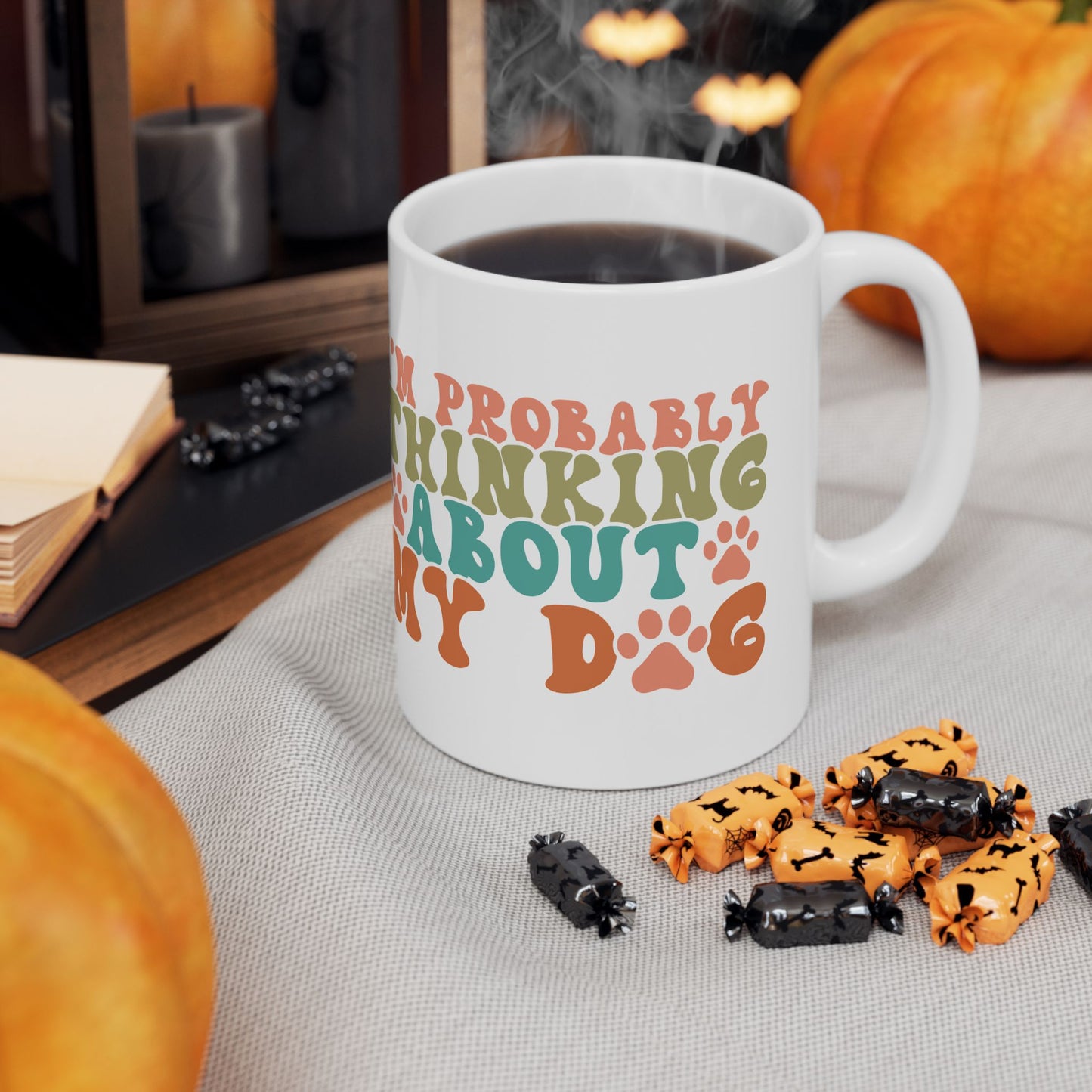 Pet Lover's Ceramic Mug - Dual Sayings Dog Mom Gift