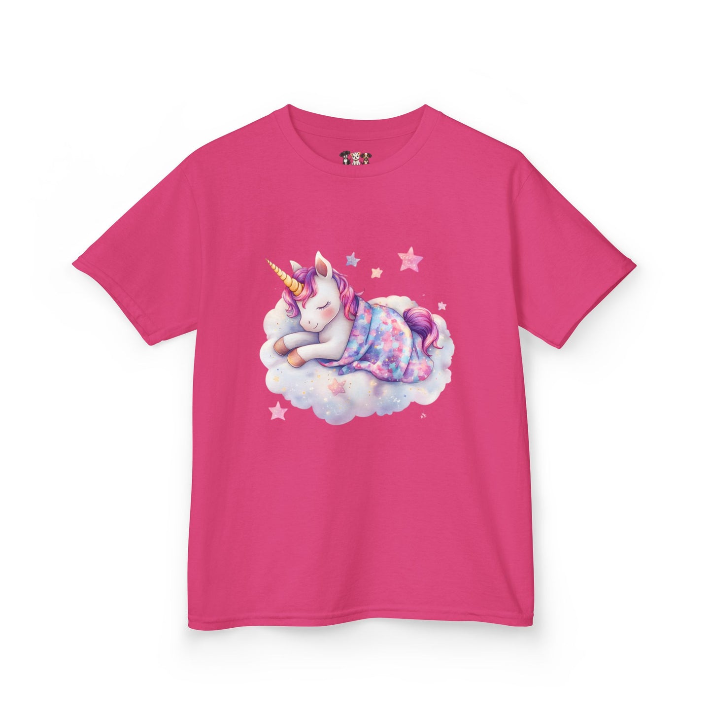 Dreamy Unicorn Kids Heavy Cotton Tee - Cute & Cozy for Everyday Adventures | Purrfect Pet Haven