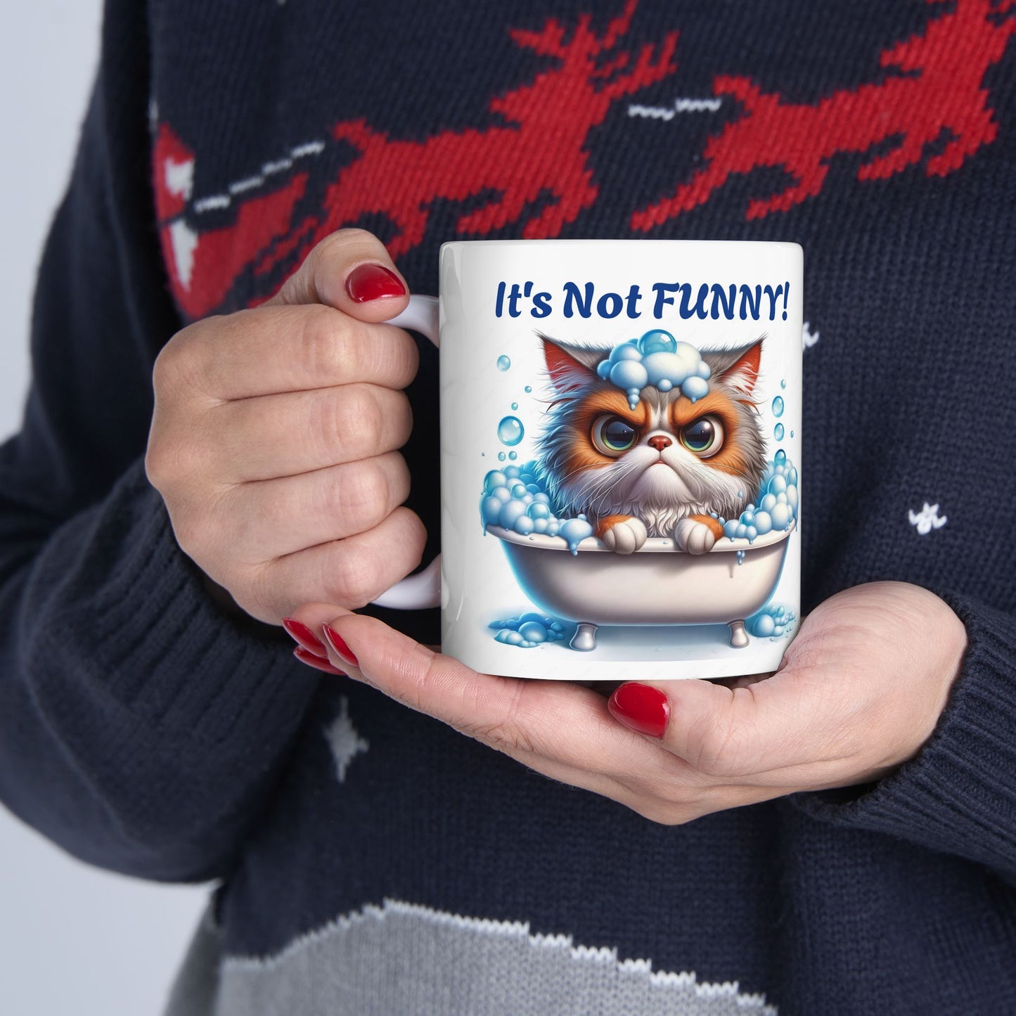 Funny Cat Ceramic Mug - Perfect Gift for Cat Lovers | Purrfect Pet Haven