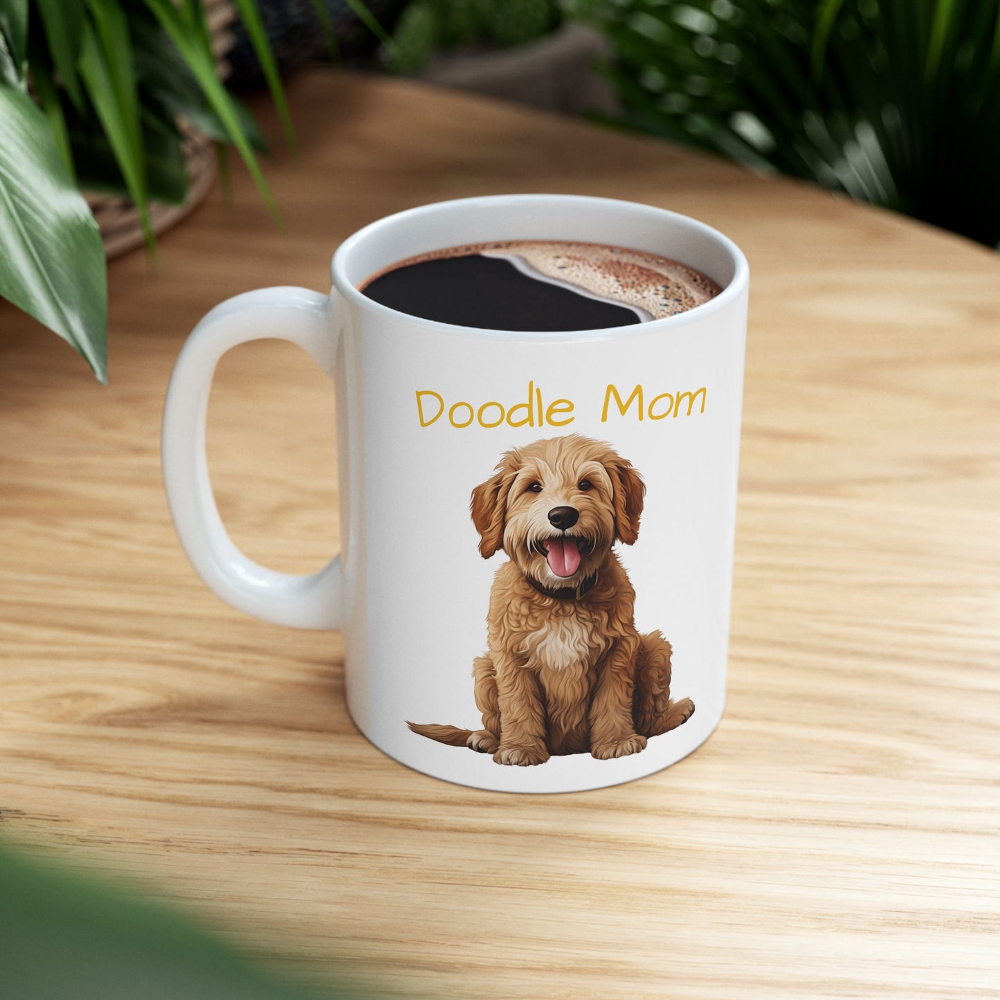 Doodle Dog Mom Ceramic Mug - Perfect Gift for Pet Lovers