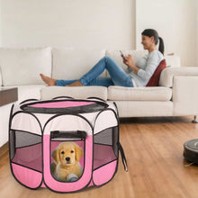 Portable Foldable Pet Tent - 8-Panel Exercise Pen - Purrfect Pet Haven