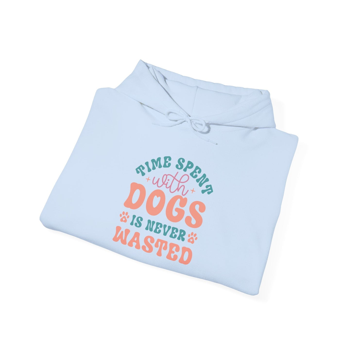 Time Spent with Dogs Hoodie - Perfect for Dog Lovers | Purrfect Pet Haven