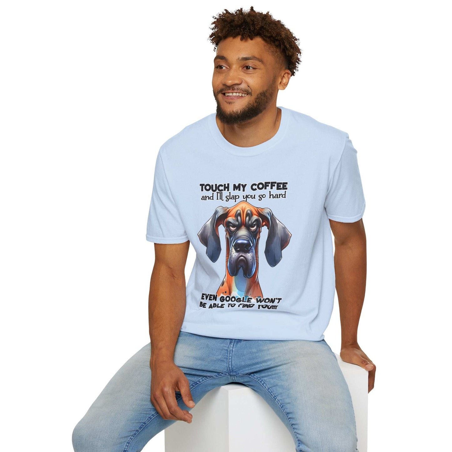 Funny Dog Coffee Lover T-Shirt - Hilarious Pet Parent Humor Tee - Purrfect Pet Haven