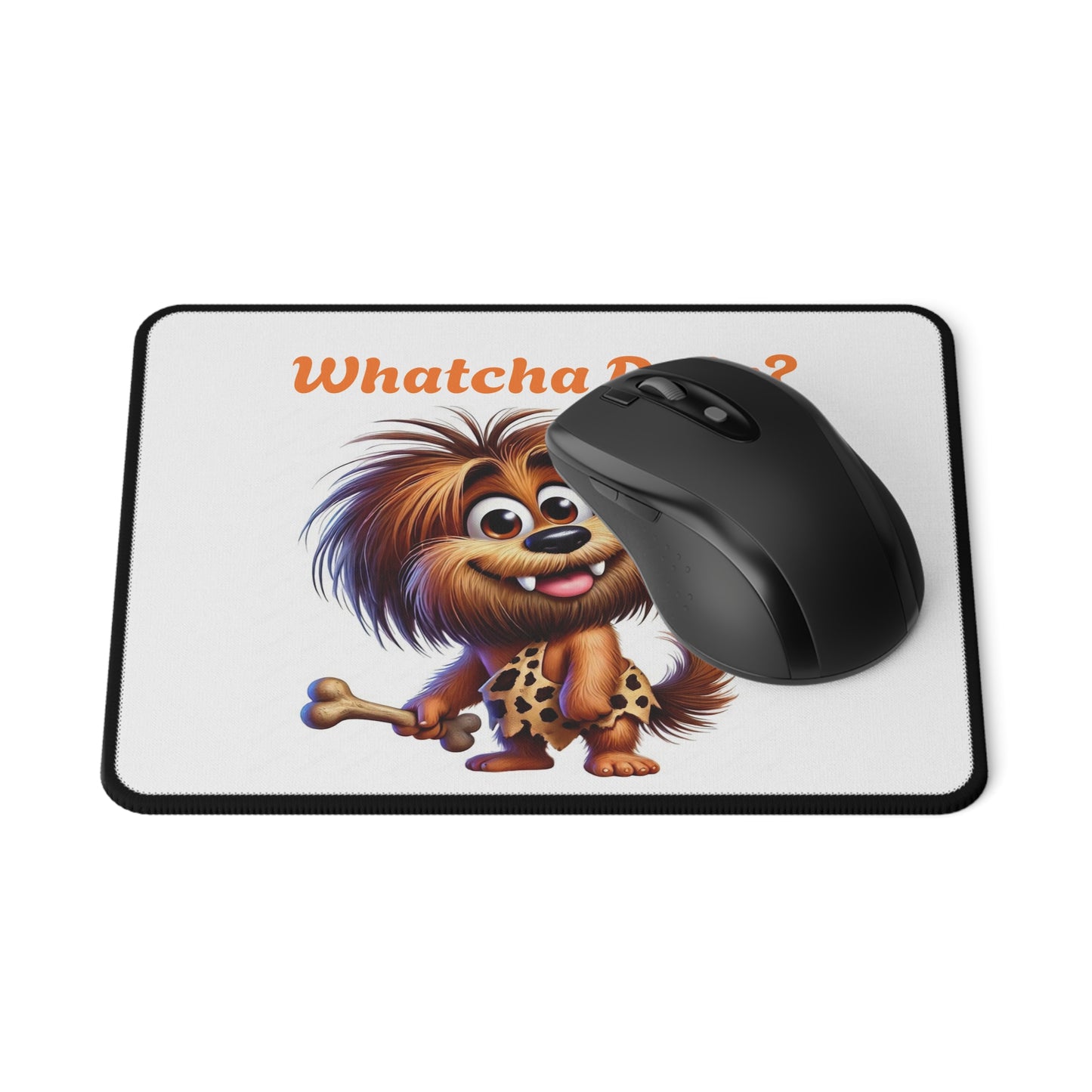 Whatcha Doin'? Non-Slip Gaming Mouse Pad - Fun & Functional Desk Accessory for Gamers | Purrfect Pet Haven