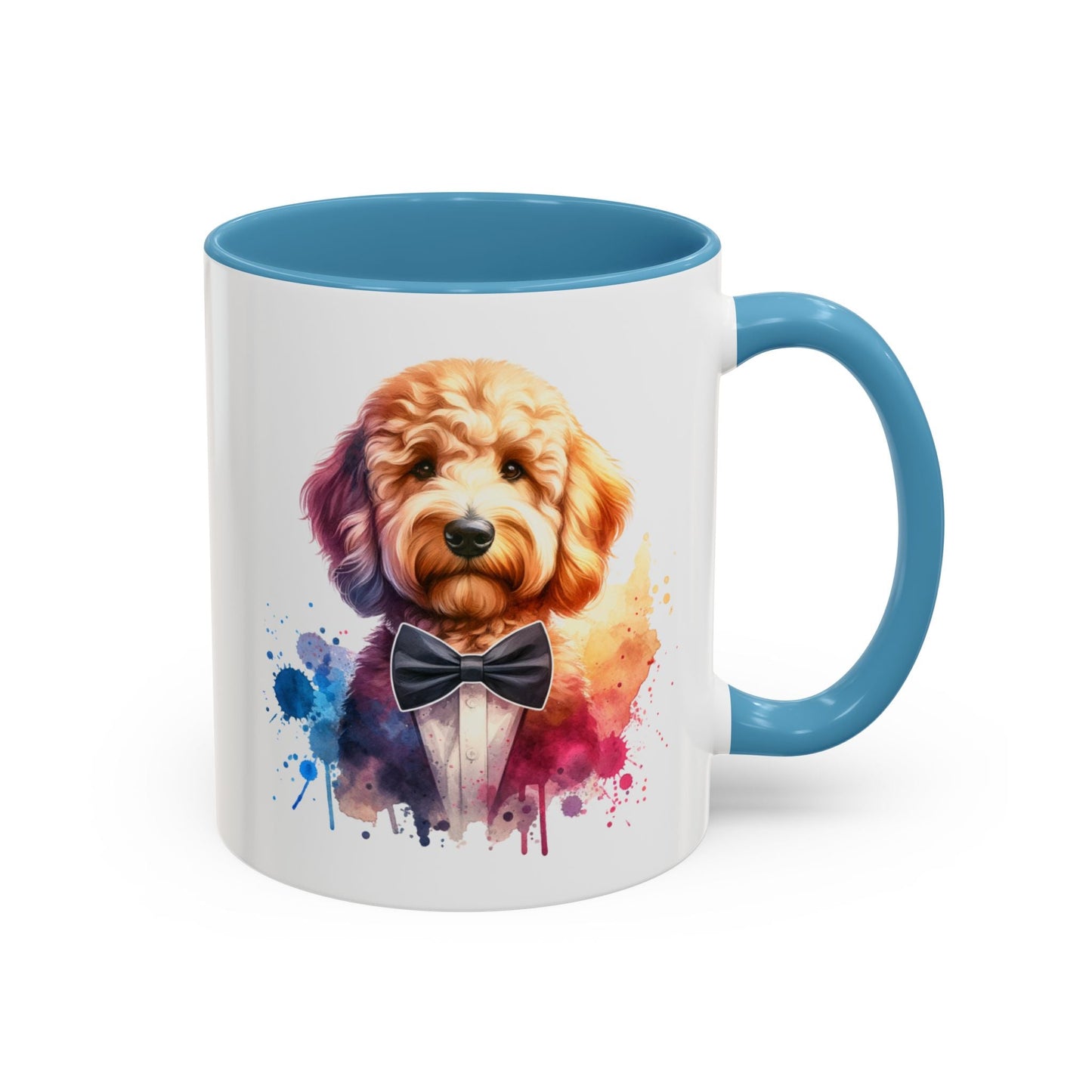 Watercolor Dog Lover Coffee Mug - 11oz & 15oz Accent Mugs for Pet Owners | Purrfect Pet Haven
