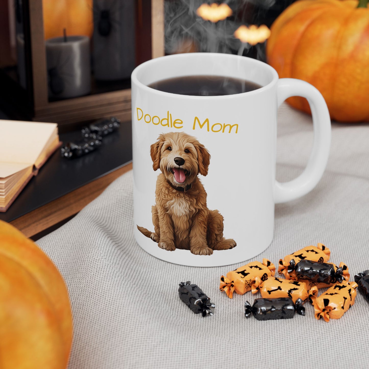 Doodle Dog Mom Ceramic Mug - Perfect Gift for Pet Lovers