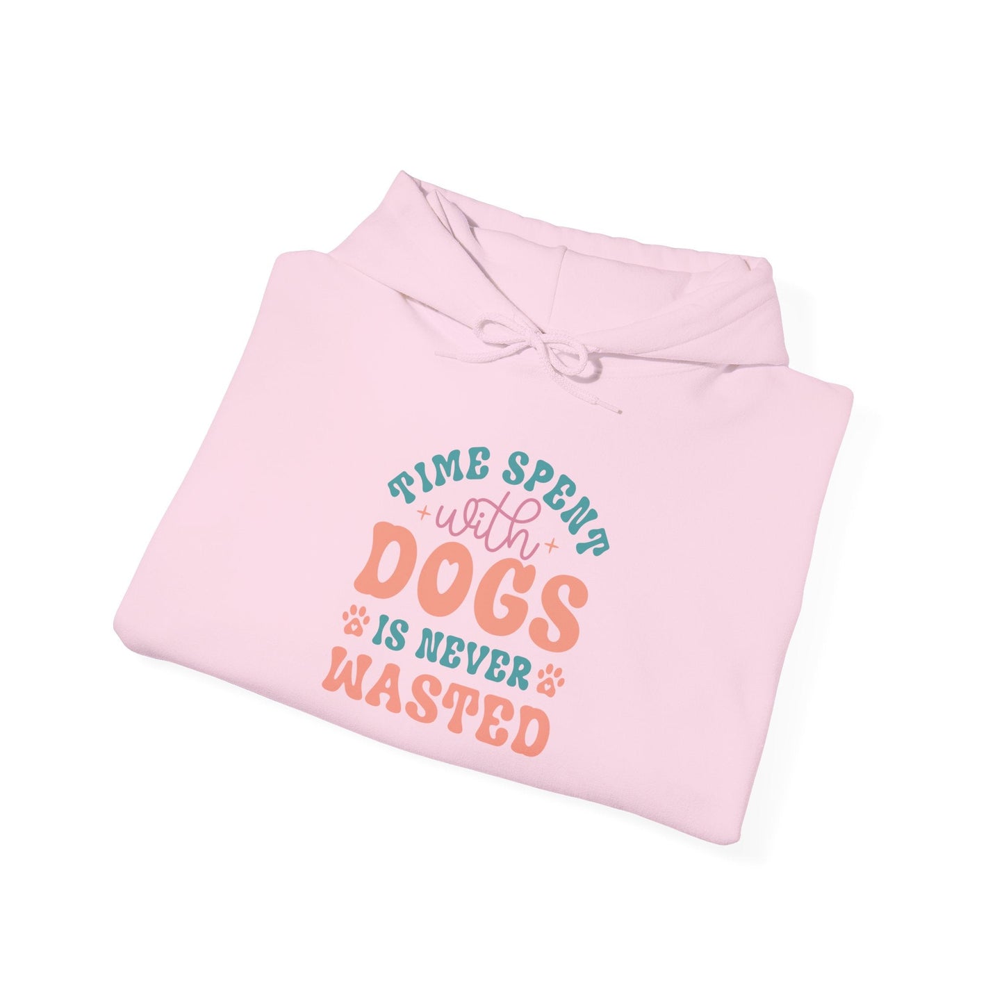 Time Spent with Dogs Hoodie - Perfect for Dog Lovers | Purrfect Pet Haven