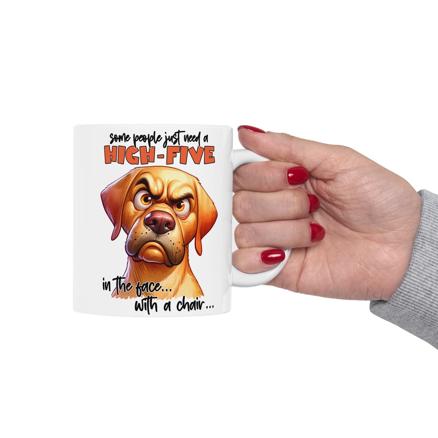 Humorous Dog Lover Ceramic Mug - Perfect Gift for Pet Owners | Purrfect Pet Haven