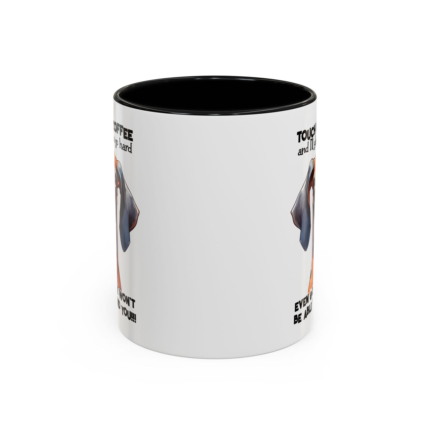 Funny Dog Coffee Mug for Pet Lovers – Tough Coffee Quote – Gift for Dog Owners | Purrfect Pet Haven