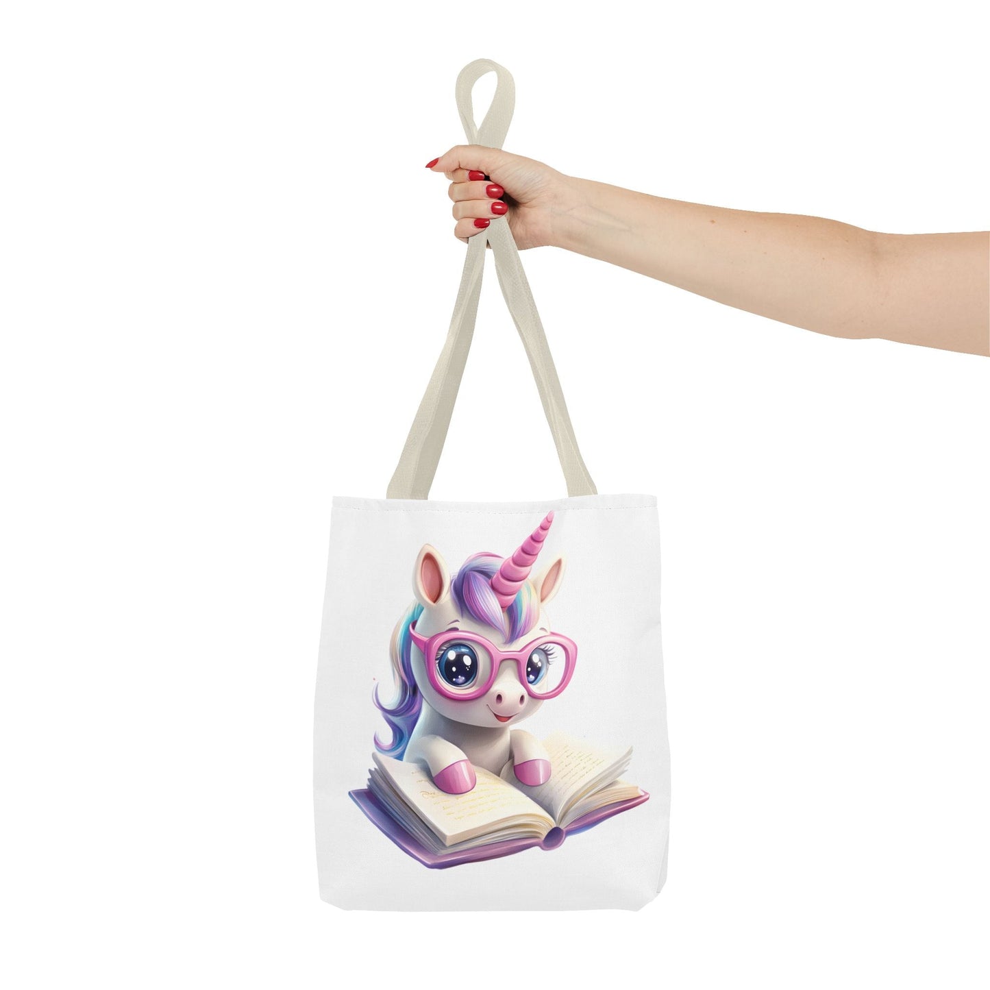 Cute Unicorn Reading Tote Bag - Perfect for Book Lovers | Purrfect Pet Haven