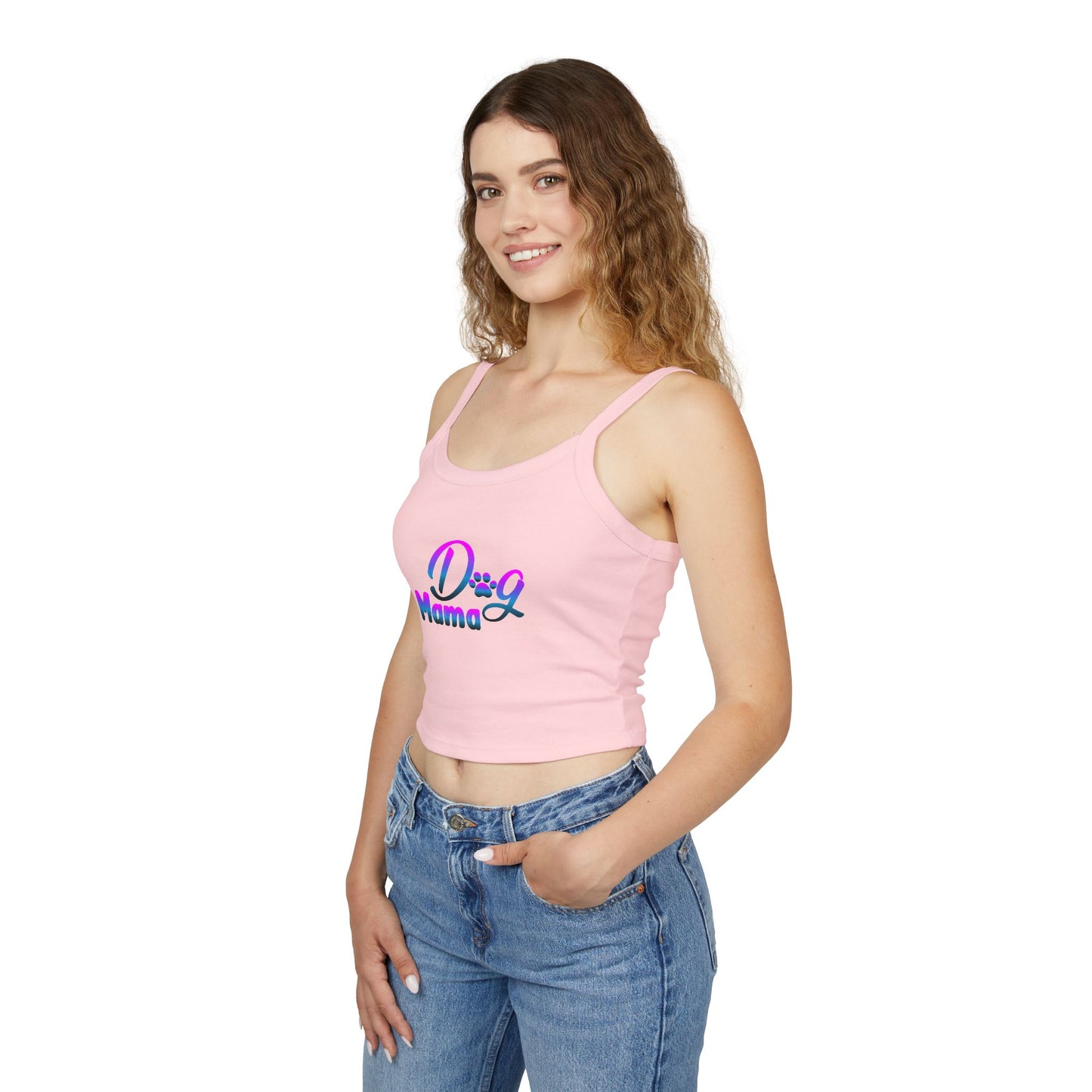 Dog Mama - Spaghetti Strap Tank Top