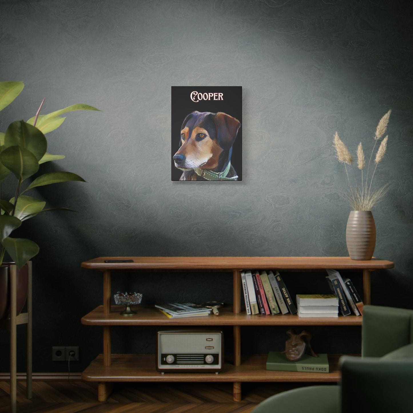 Custom Portrait Cartoon Photo Canvas Print Matte Canvas - Upload Your Photo | Purrfect Pet Haven
