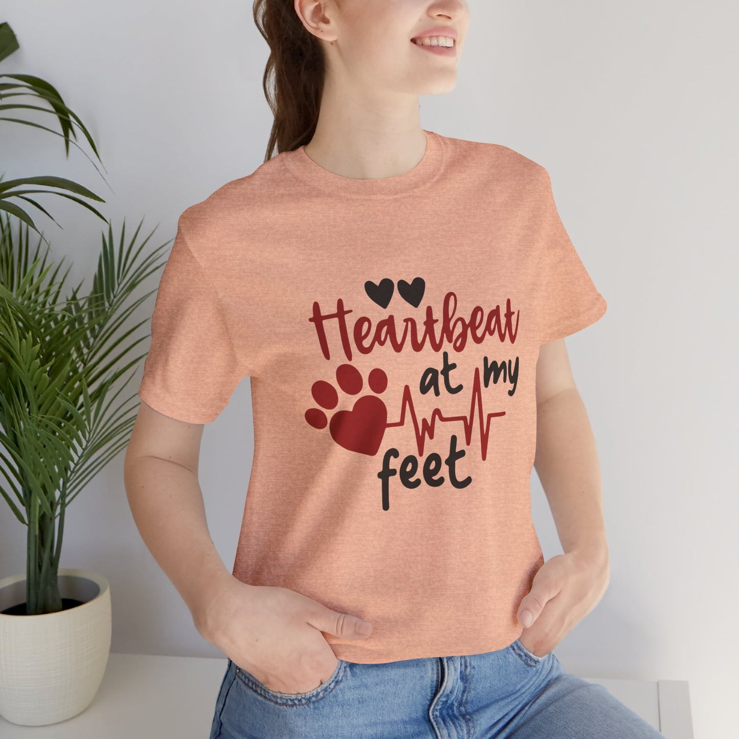 Heartbeat at my Feet - Unisex Tee