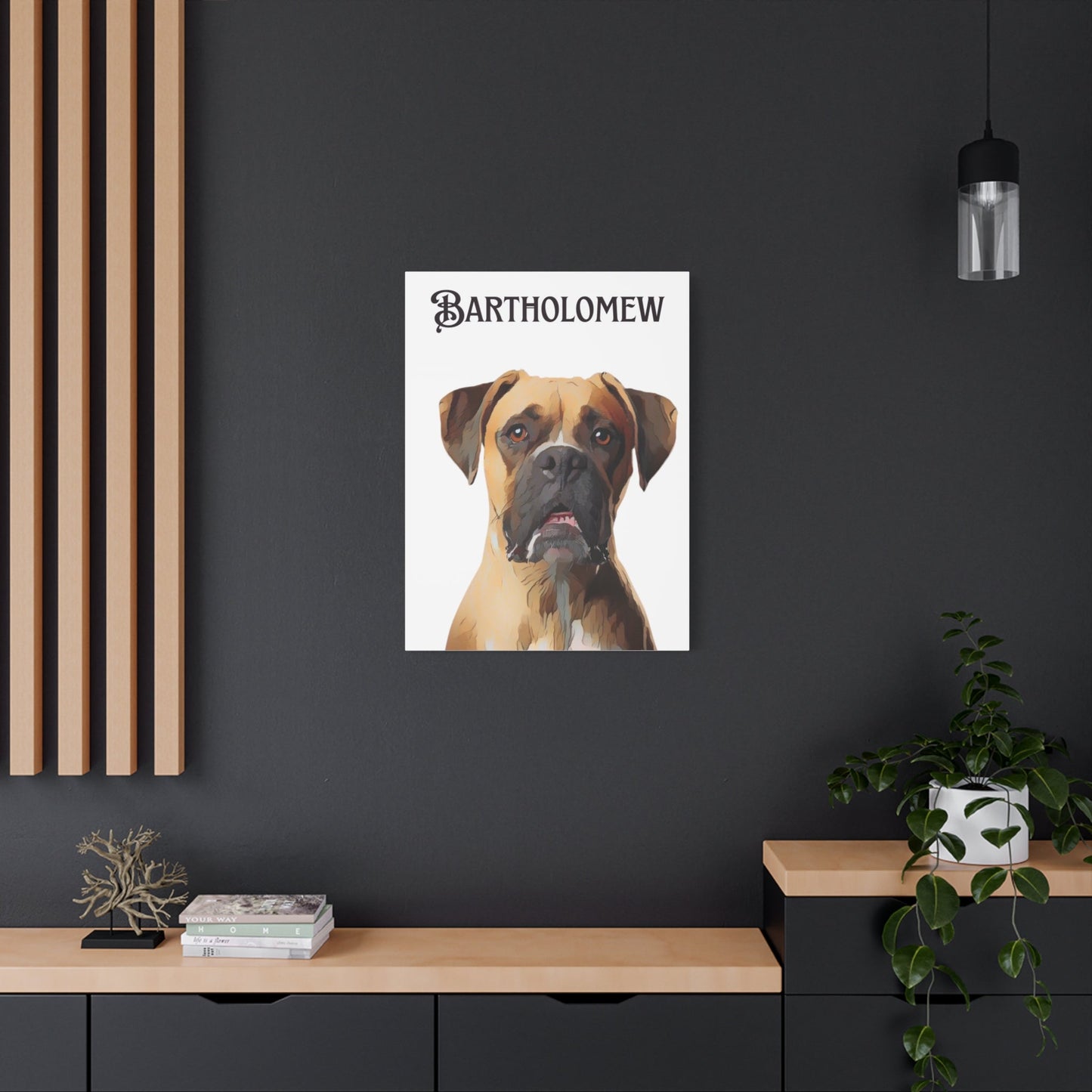 PAW-sonalized White Canvas Print | Upload Photo~Choose size | Purrfect Pet Haven
