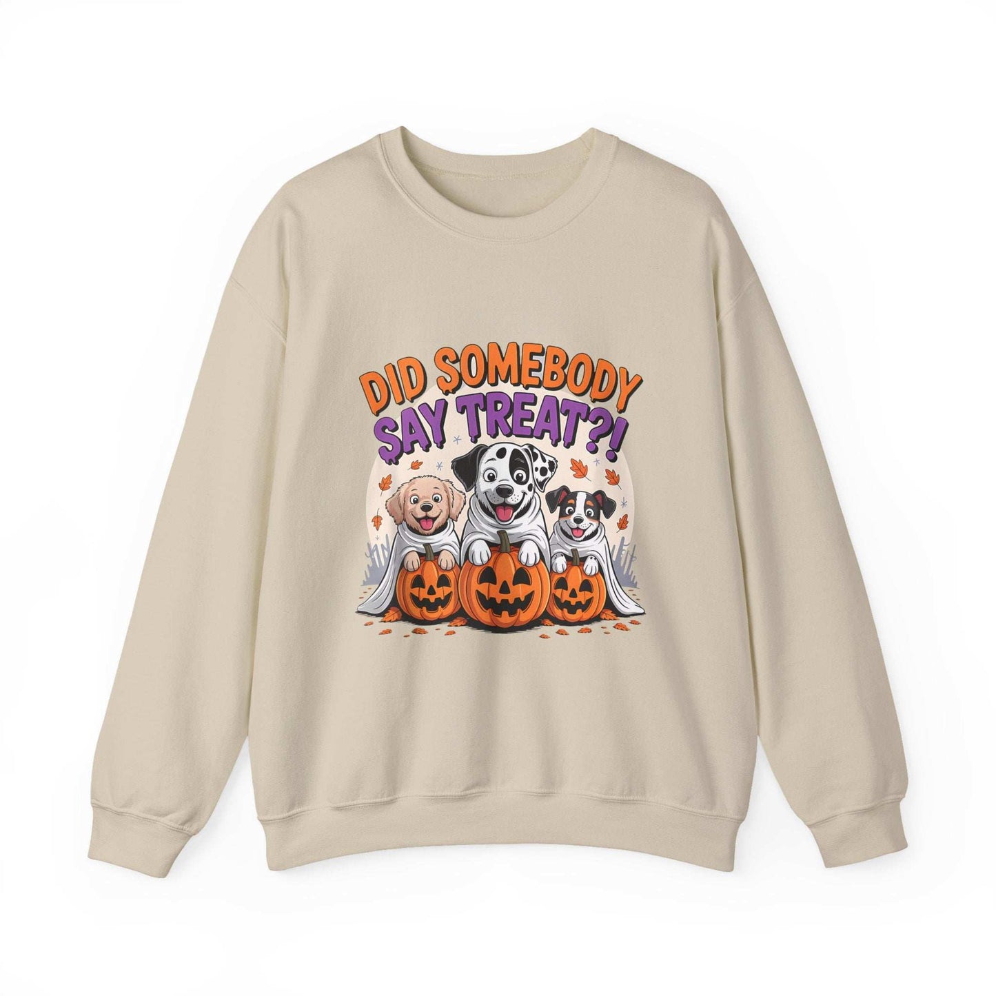 Halloween Dog Lover Crewneck - Cozy Spooky Season Pet Parent Sweatshirt - Purrfect Pet Haven